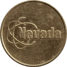 Nevada латунний аверс