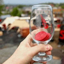 Craft Beer & Vinyl Music Festival червоний аверс
