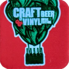 Craft Beer & Vinyl Music Festival квадратний аверс