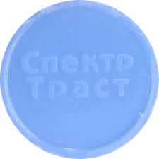 🟢 Синій, поворот 180° тільки літери "М"
(М4.R7.K3.OB(M180°)) реверс