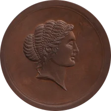 Medal History of coinage reverse