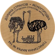 Долина Страусів - Ясногородка (144) аверс
