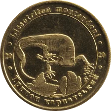 Тритон карпатський аверс